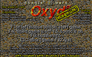 Oxyd Magnum! atari screenshot