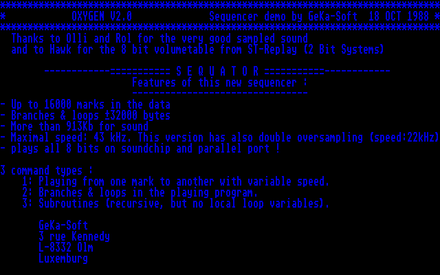Oxygen v2.0 — screenshot 1