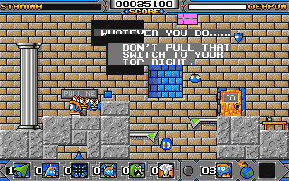 Ozone atari screenshot