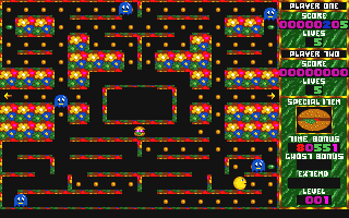 Pacman on E's atari screenshot
