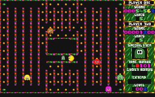 Pacman on E's atari screenshot