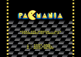 Pac-Mania STe atari screenshot