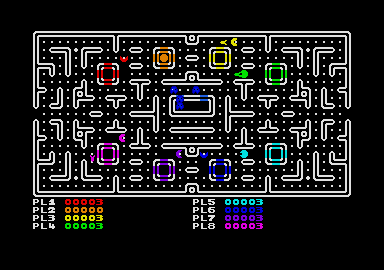 Pac-Men atari screenshot
