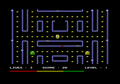 Pac Attack atari screenshot