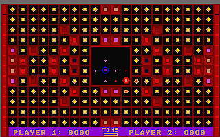Pacball atari screenshot