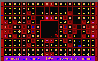 Pacball atari screenshot