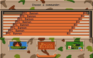 Pacific Islands atari screenshot