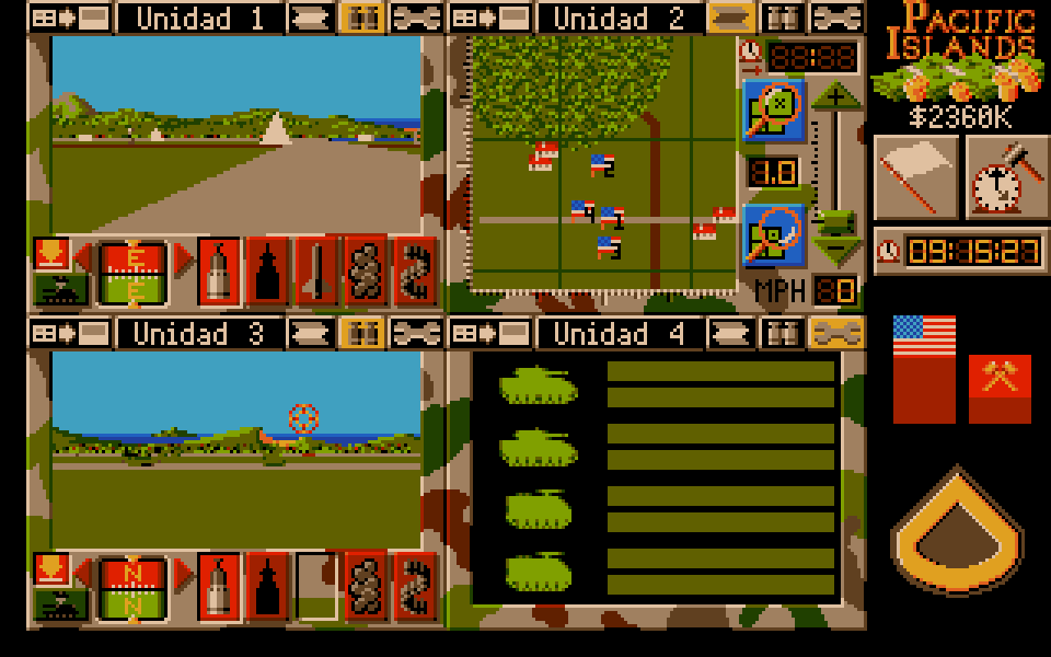 Pacific Islands atari screenshot