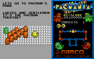 Pac-Mania atari screenshot