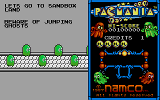 Pac-Mania atari screenshot