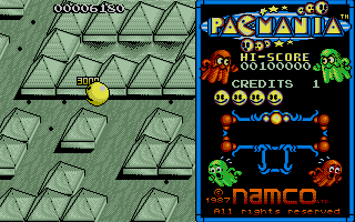 Pac-Mania atari screenshot