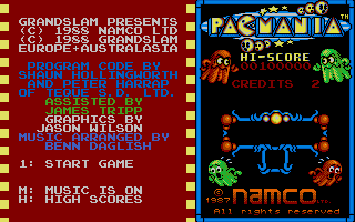 Pac-Mania atari screenshot