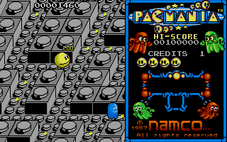 Pac-Mania atari screenshot