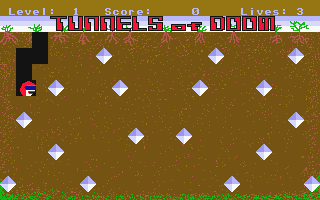 Paco and the Tunnels of Doom atari screenshot