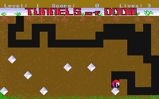 Paco and the Tunnels of Doom atari screenshot