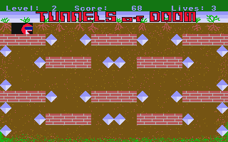Paco and the Tunnels of Doom atari screenshot