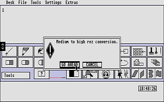 Paintpot atari screenshot