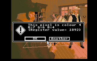 Paintpot atari screenshot
