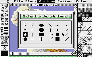 PaintPro atari screenshot