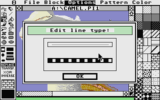 PaintPro atari screenshot