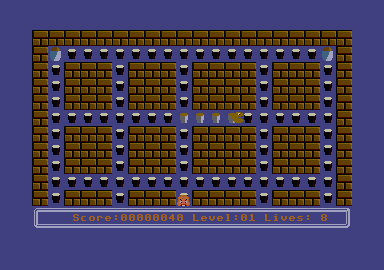 Pakiman atari screenshot