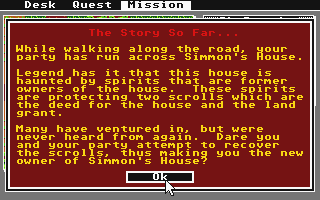 Paladin atari screenshot