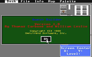 Paladin atari screenshot