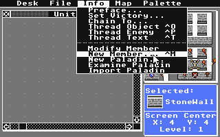 Paladin atari screenshot