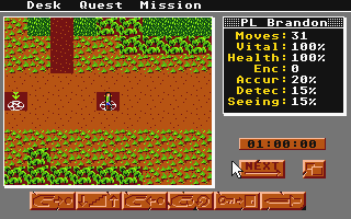Paladin atari screenshot