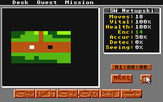 Paladin atari screenshot