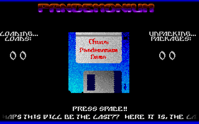 Pandemonium Demos (The) atari screenshot