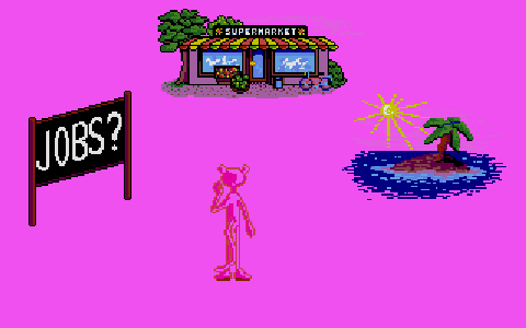 Panthère Rose (La) atari screenshot