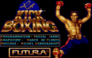 Panza Kick Boxing atari screenshot