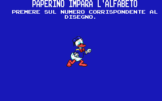 Paperino Impara l'Alfabeto