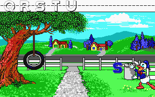 Paperino Impara l'Alfabeto atari screenshot