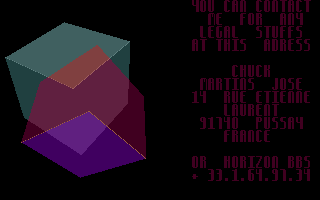 Paradise Demo atari screenshot