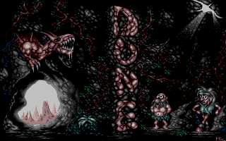 Paradise Demo atari screenshot