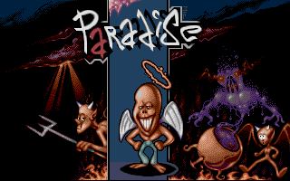 Paradise Demo atari screenshot