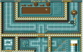 Paradroid 90 atari screenshot