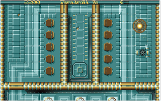 Paradroid 90 atari screenshot