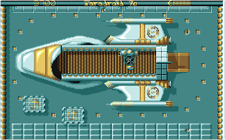 Paradroid 90 atari screenshot