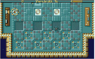 Paradroid 90 atari screenshot