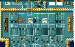 Paradroid 90 atari screenshot