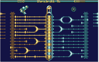 Paradroid 90 atari screenshot