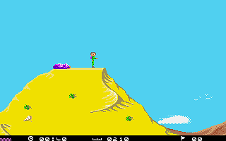 Paragliding atari screenshot