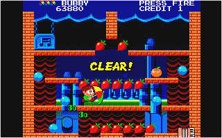 Parasol Stars - The Story of Rainbow Islands II atari screenshot
