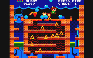 Parasol Stars - The Story of Rainbow Islands II atari screenshot