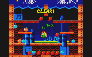 Parasol Stars - The Story of Rainbow Islands II atari screenshot