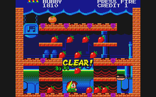 Parasol Stars - The Story of Rainbow Islands II atari screenshot