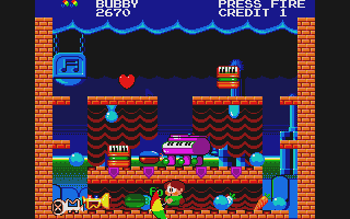 Parasol Stars - The Story of Rainbow Islands II atari screenshot
